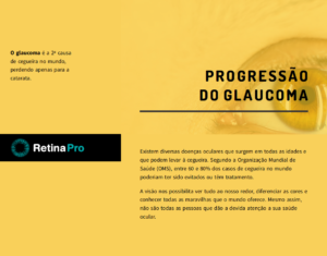 Infográfico - Progressão do Glaucoma